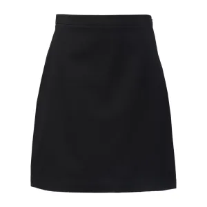 Banner Senior Girls Straight Skirt Black