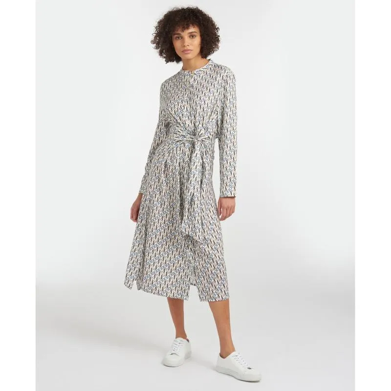 Barbour Highlands Ladies Dress - Cloud