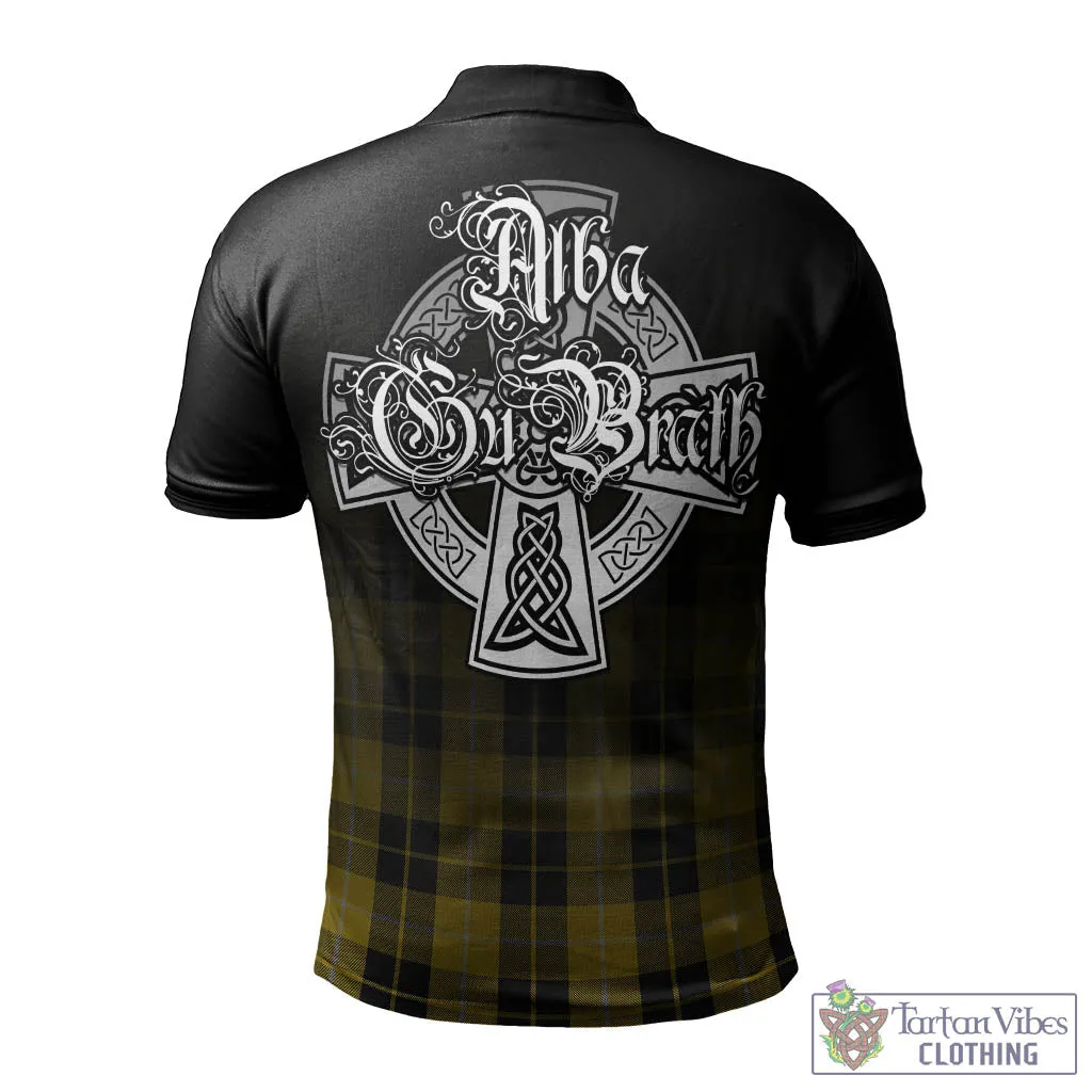 Barclay Dress Tartan Polo Shirt Featuring Alba Gu Brath Family Crest Celtic Inspired