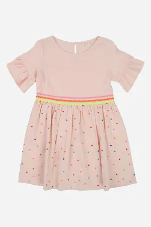 Billieblush Dot Embroidered Girls Dress (Size 2 left)