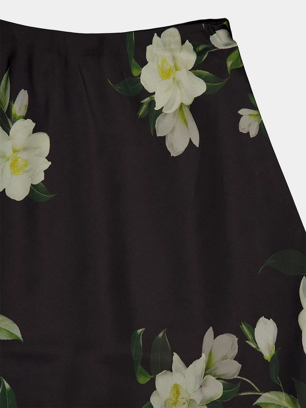 Black Magnolia Harmony Flare Skirt