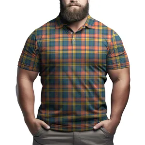 Buchanan Ancient Tartan Mens Polo Shirt