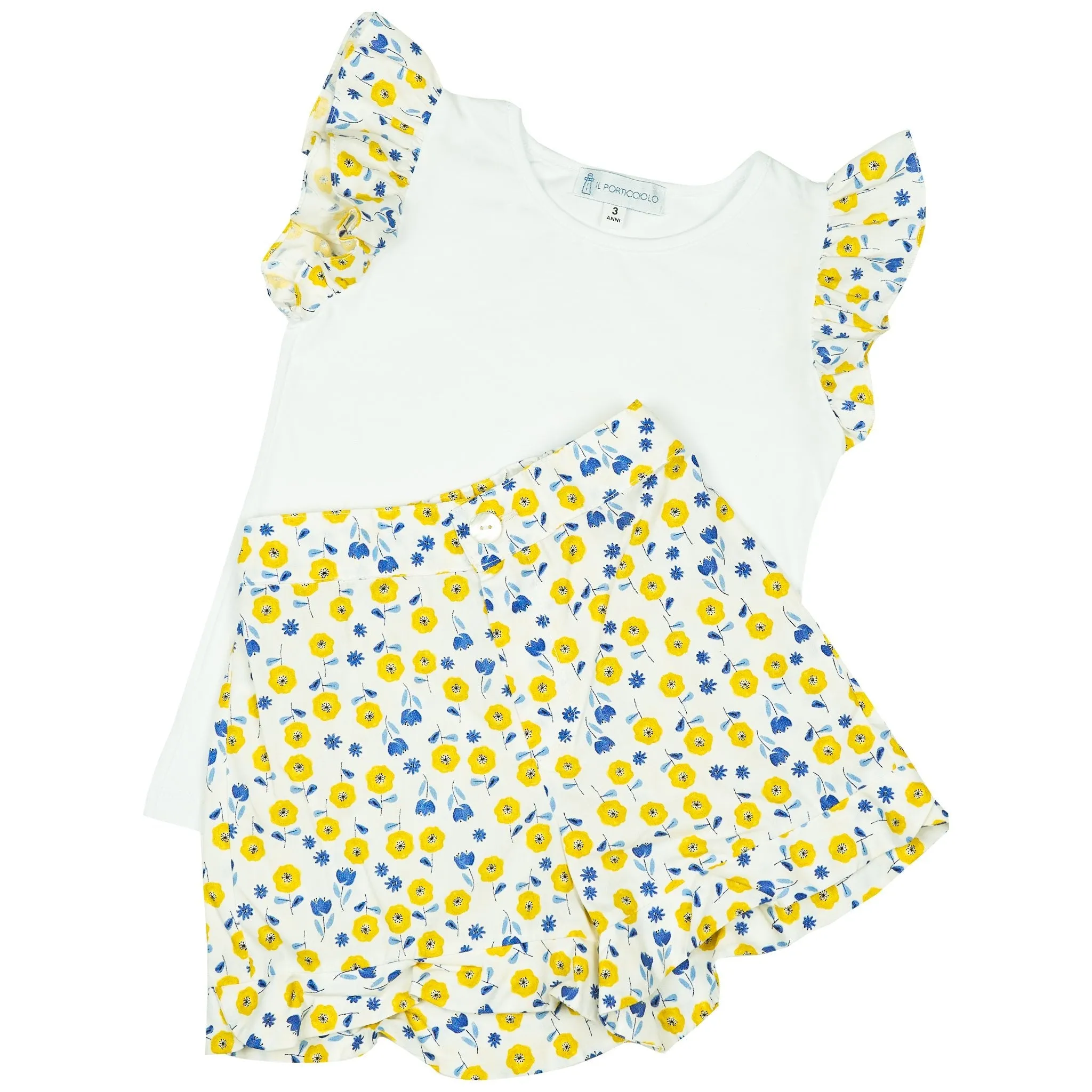 Flora T-Shirt Yellow