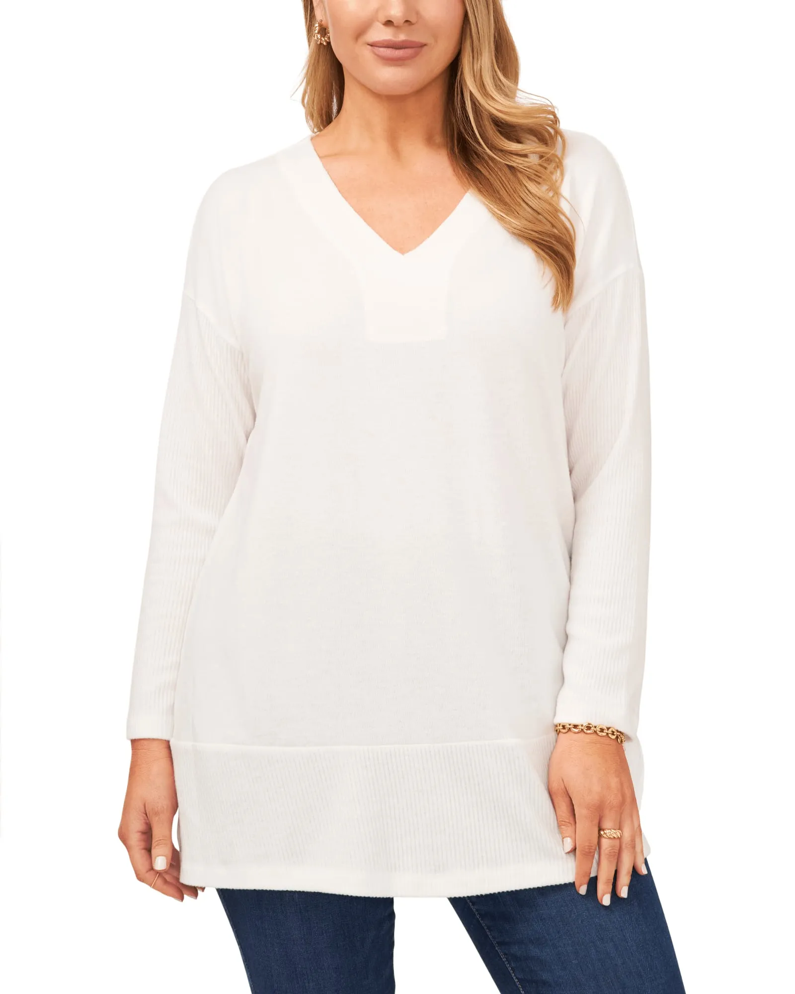 Gianna Tunic Sweater | NEW IVORY