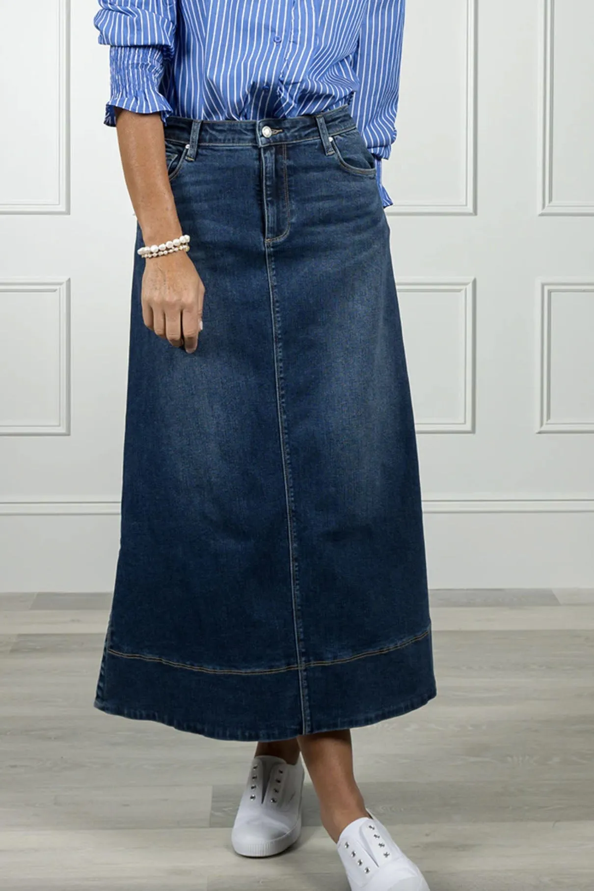 Madison Skirt | Denim