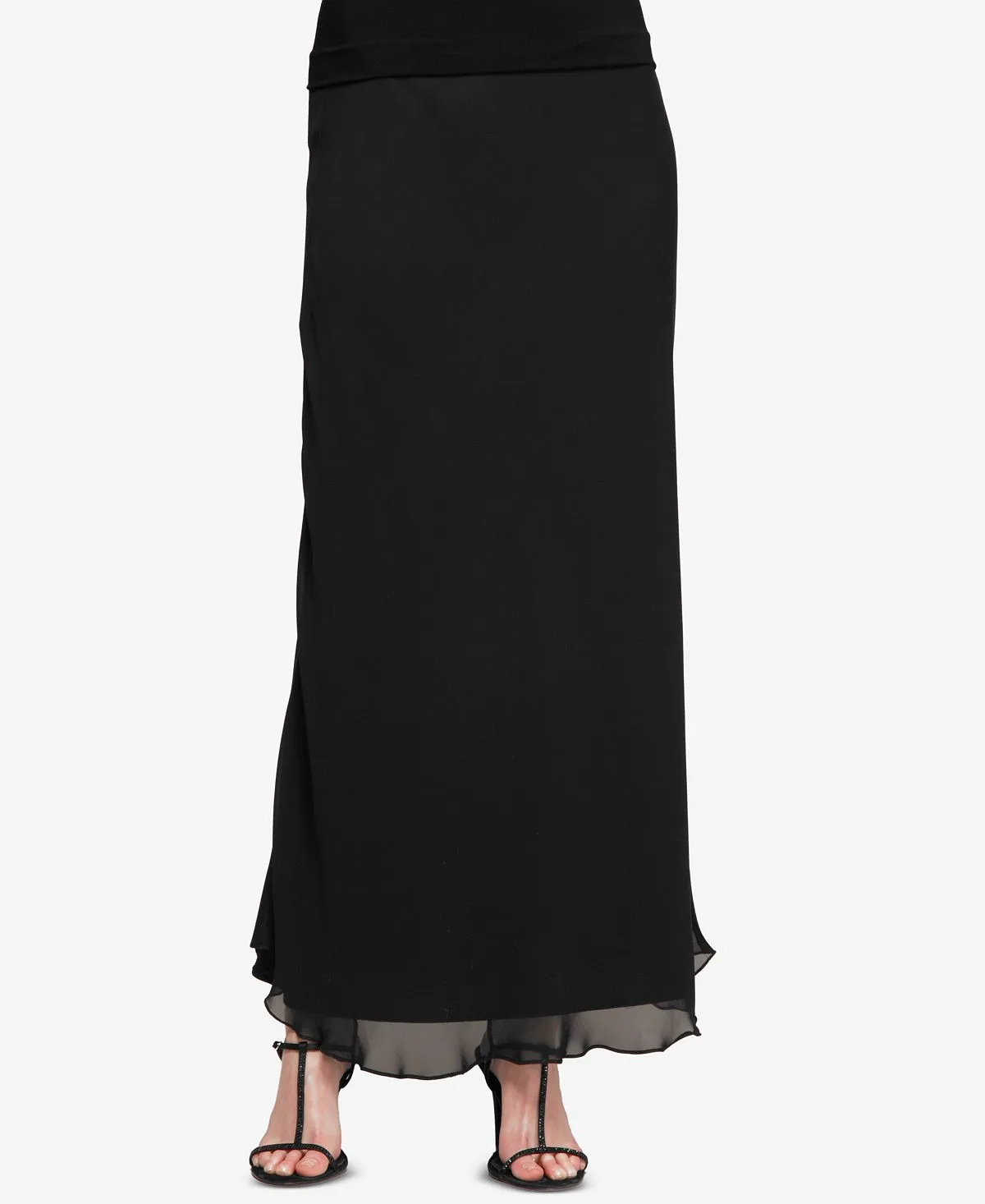 Maxi Skirt Regular & Petite Alex Evenings Black