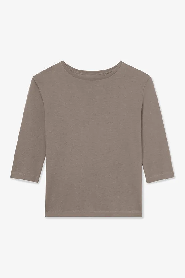 Owen T-Shirt - Pima Cotton :: Pebble