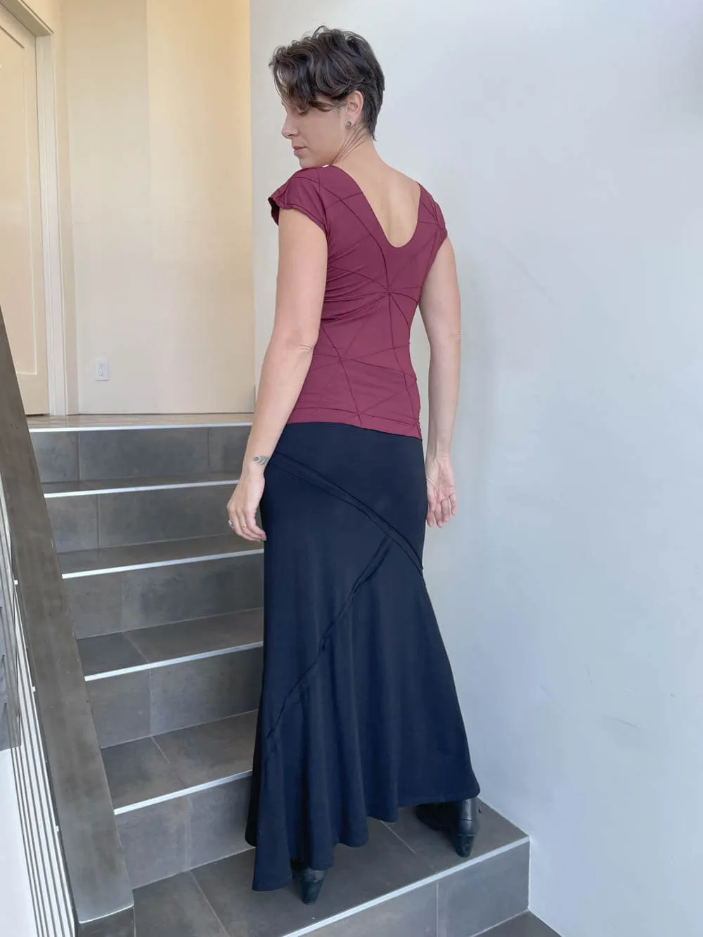 Panel Maxi Skirt