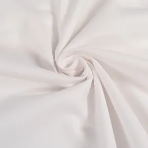 Poplin fabric - White