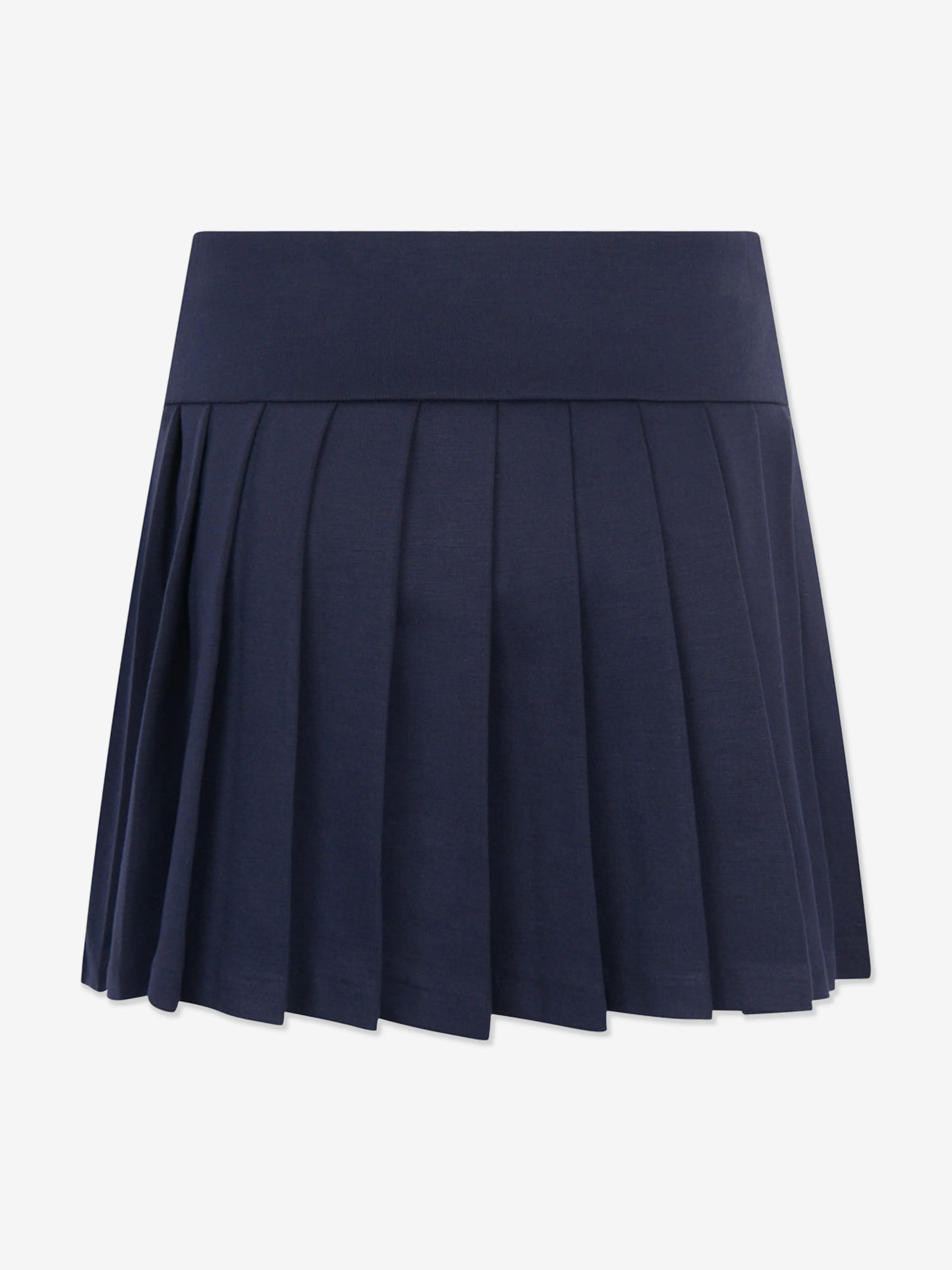 Ralph Lauren Ralph Lauren Girls Navy Pleated Ponte Skirt