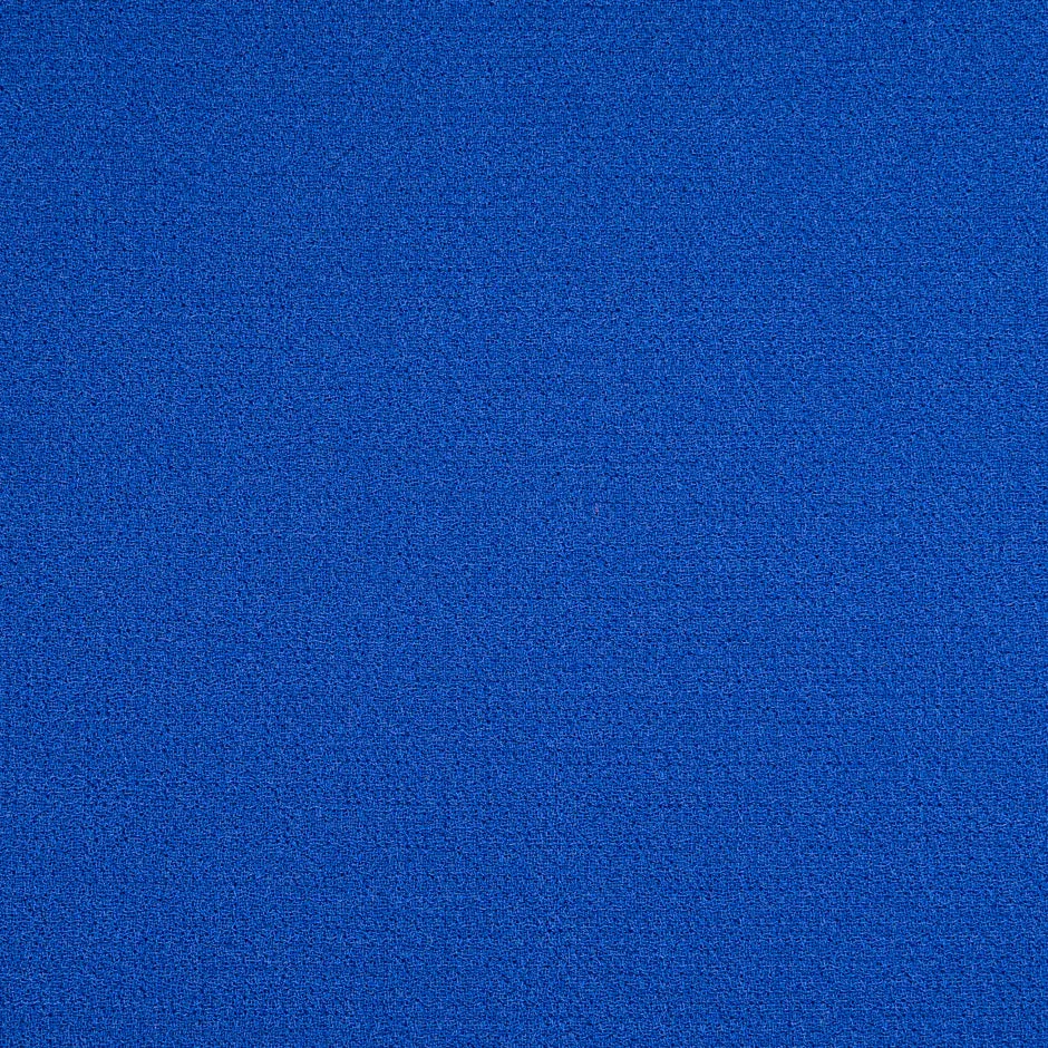 Royal Blue Double Wool Crêpe