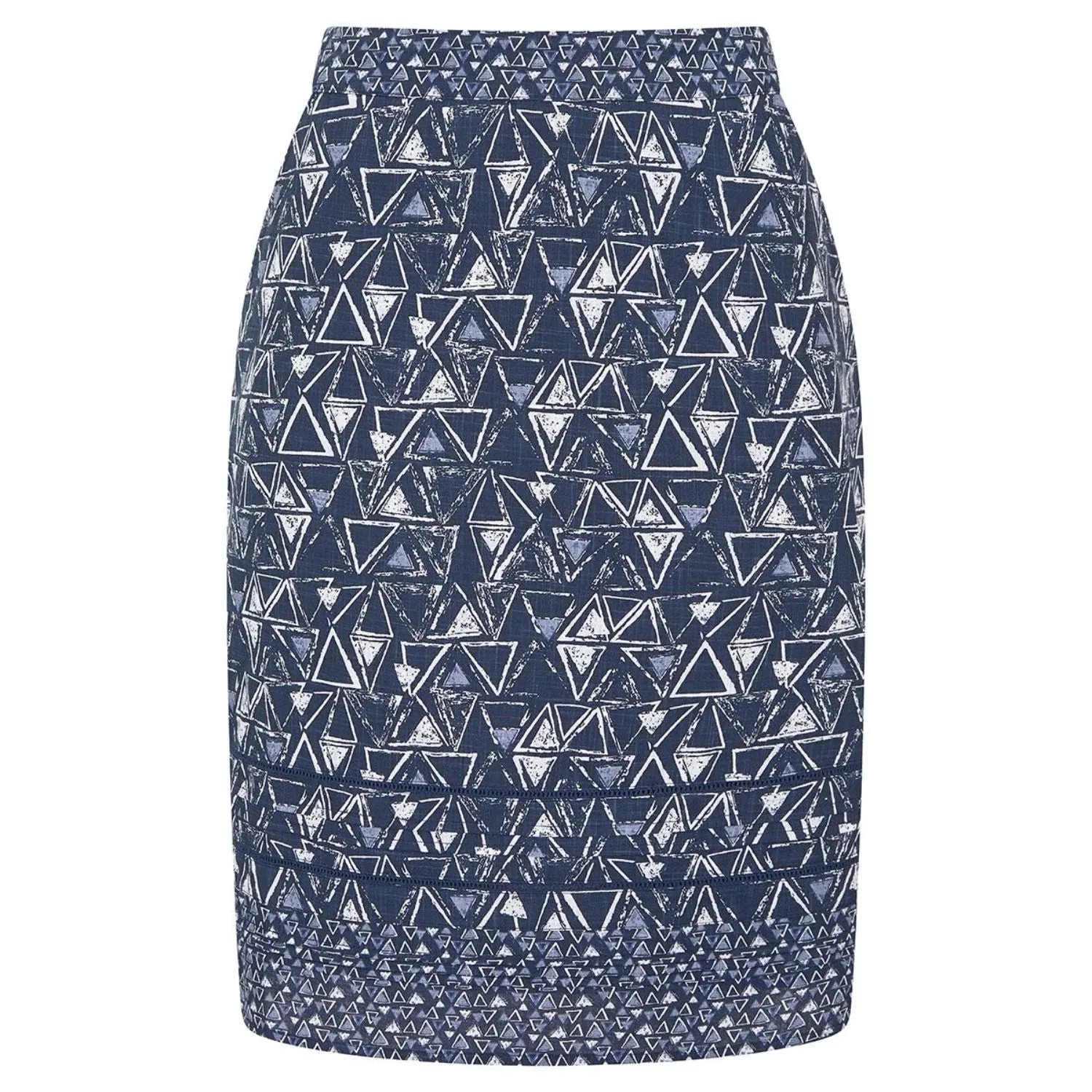 TIGI 14/16 Lattice Trim Print Skirt