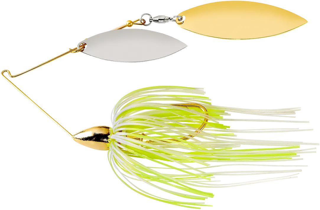 War Eagle Double Willow Gold Frame Spinnerbait