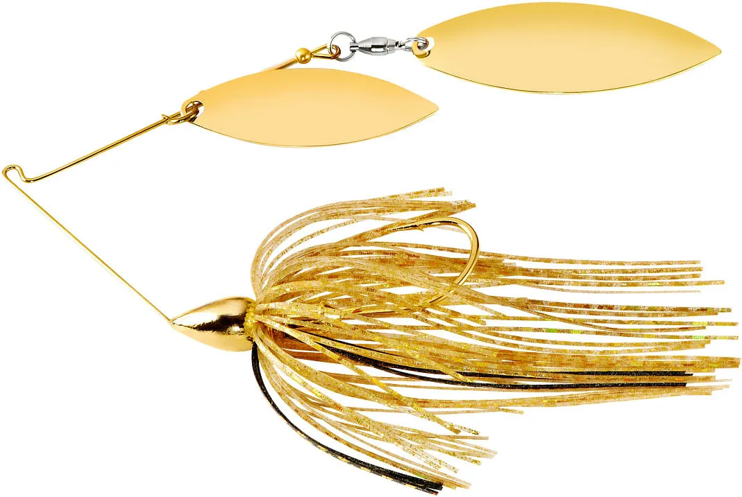 War Eagle Double Willow Gold Frame Spinnerbait