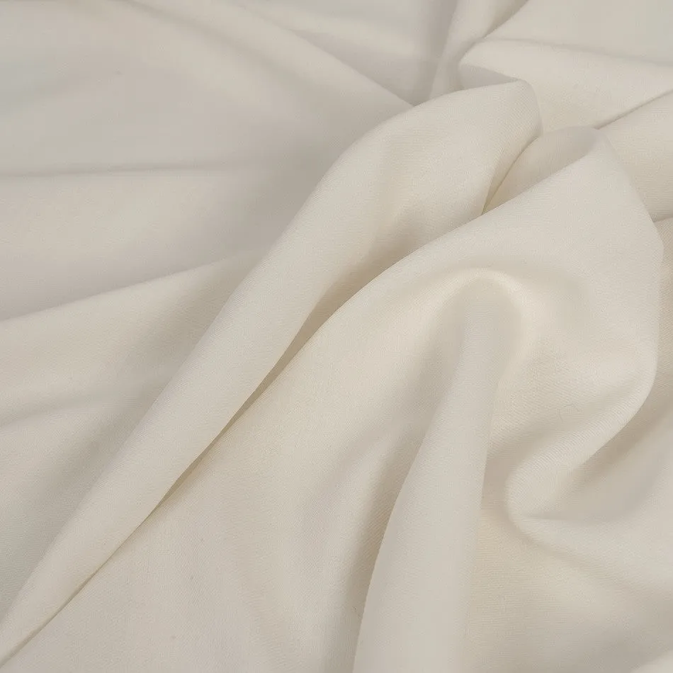 White Lightweight Suiting Fabric 930