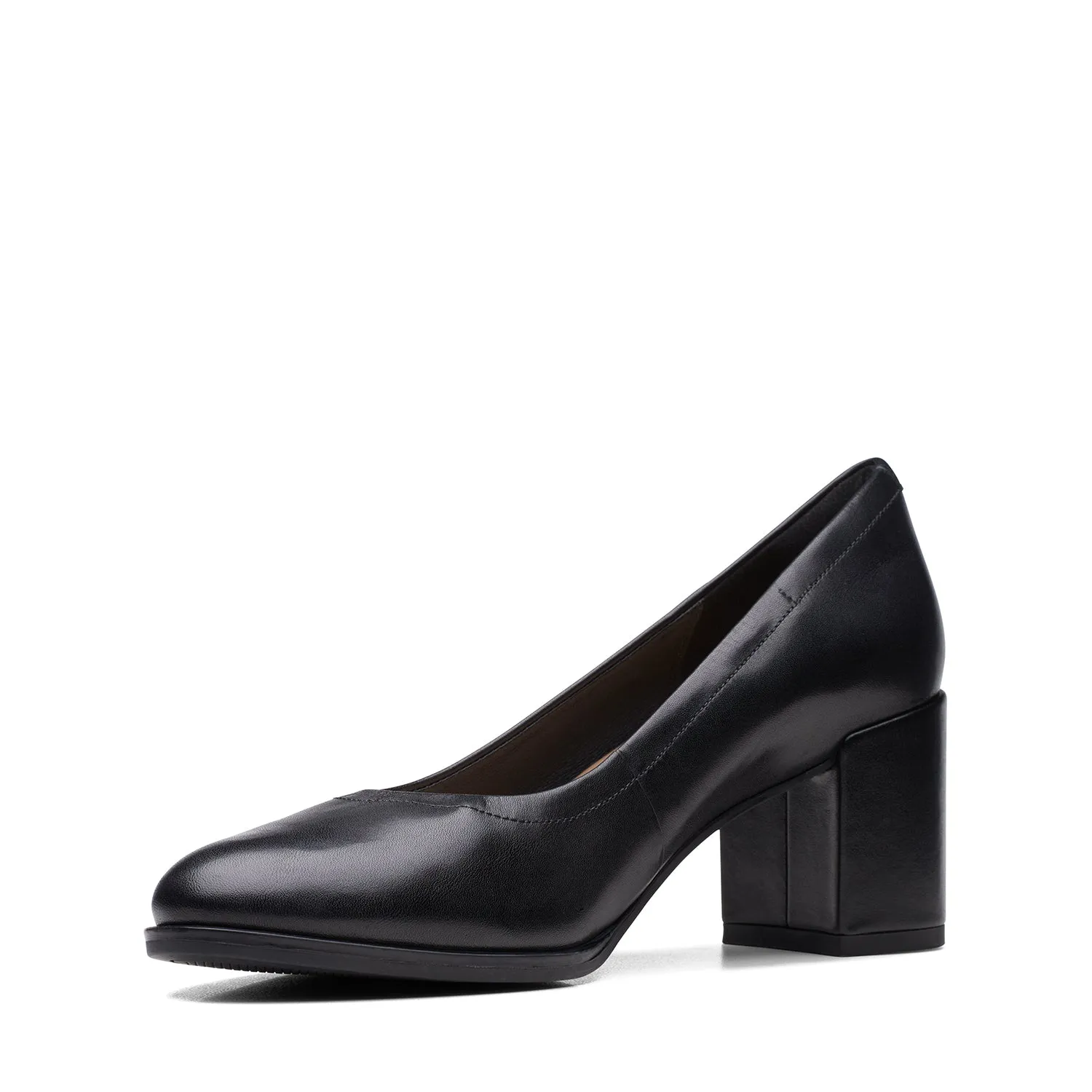 Womens - Freva55 Court Black Leather