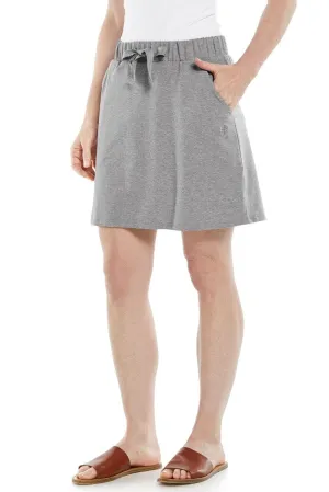 Women's Plaka Knit Skort | Grey Heather